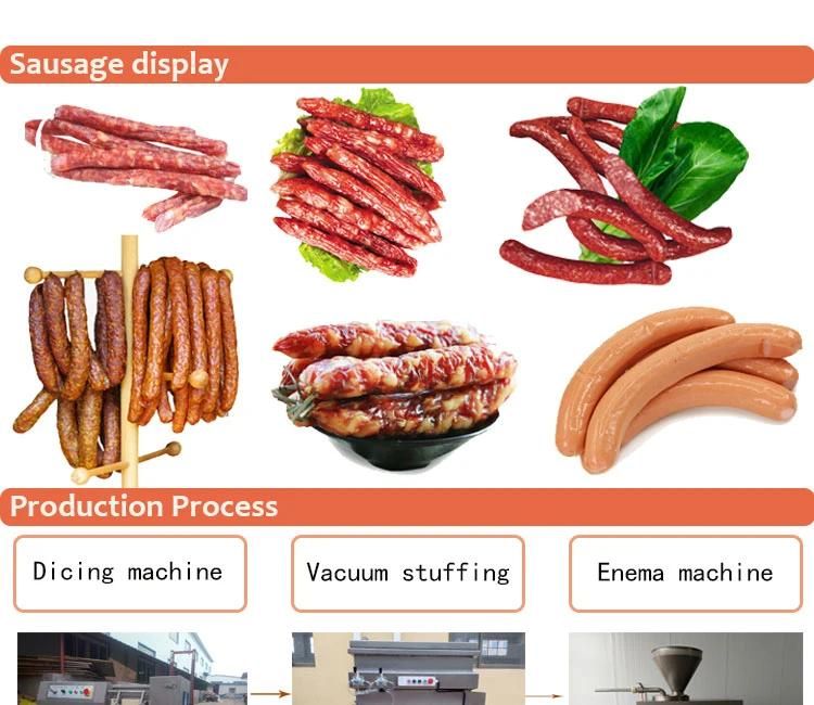 Sausage Production Line Bacon Meat Processing Equipment Line