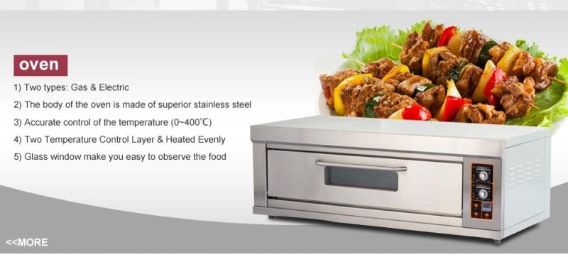 Cheering Stainless Steel Single Layer One Tray Electric Baking Oven