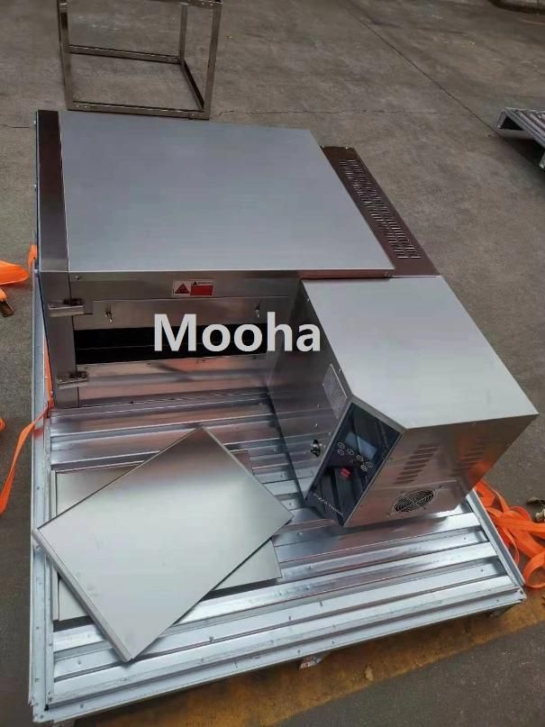 Digital Panel Electric Gas Conveyor Pizza Baking Oven with Tunnel