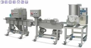 Mini Automatic Hamburger &amp; Nuggets Forming and Coating Processing Machine Line