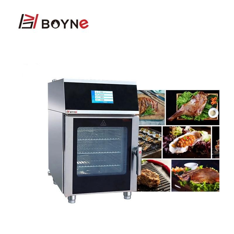 High Efficiency Kitchen Equipment Touch screen Steam Combi Oven