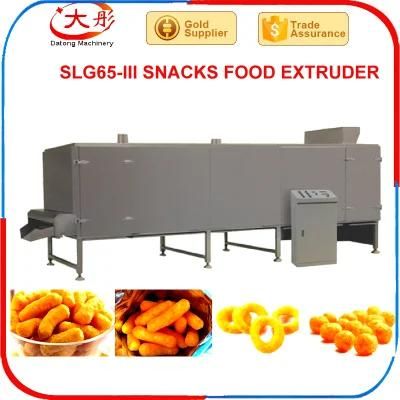 Fully Automatic Crispy Corn Snack Food Extruder