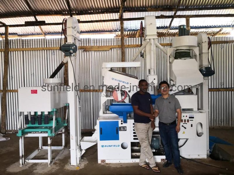 15tpd Auto Combined Paddy Parboiled Rice Plant Rice Milling Machine Price Complete Grain Processing Equipment
