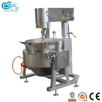 Industrial Cooking Jacketed Kettle with Mixer for Mango Jam Approved by Ce SGS