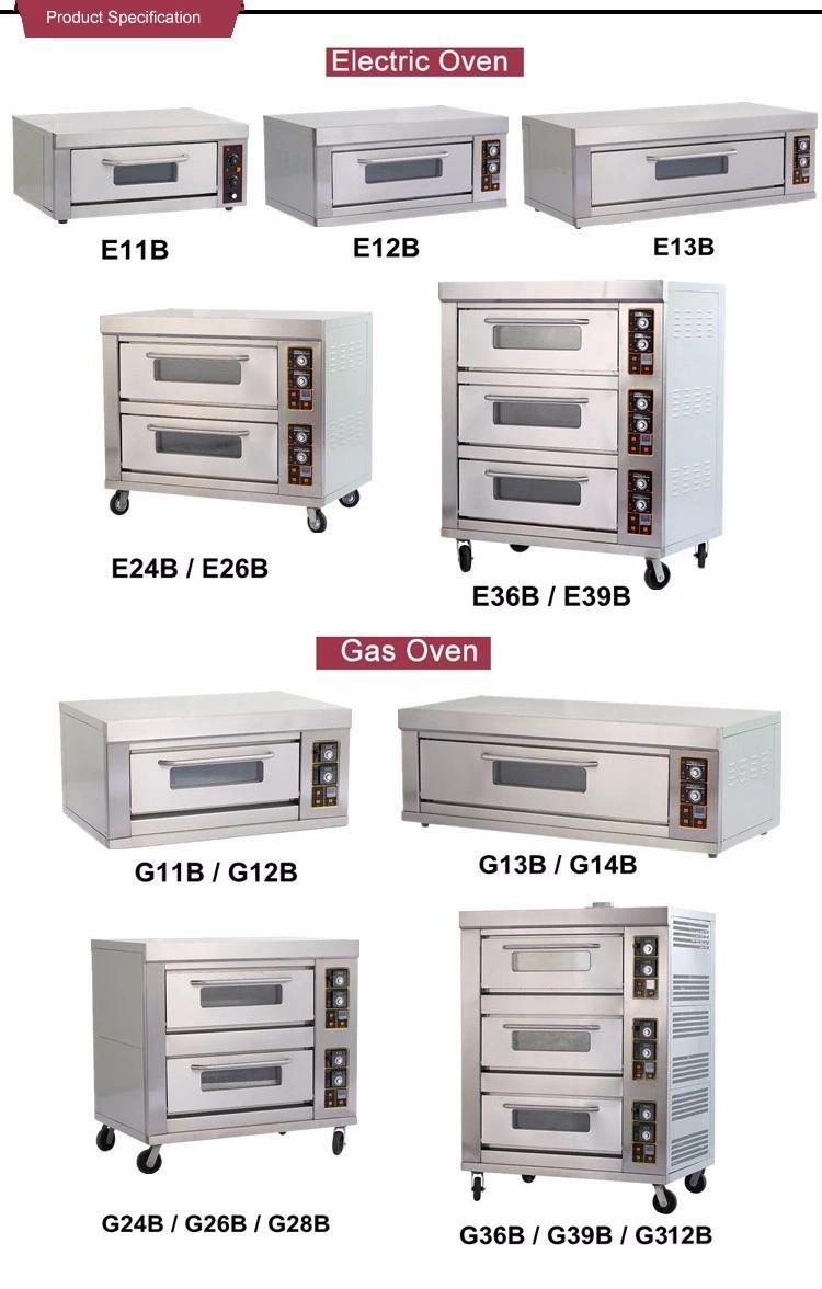 Ce Approved Food Gas Oven Pizza Ovens