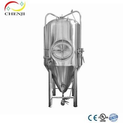 200L 300L 500L 3bbl 5bbl Beer Brewing Tank with Titanium Plated