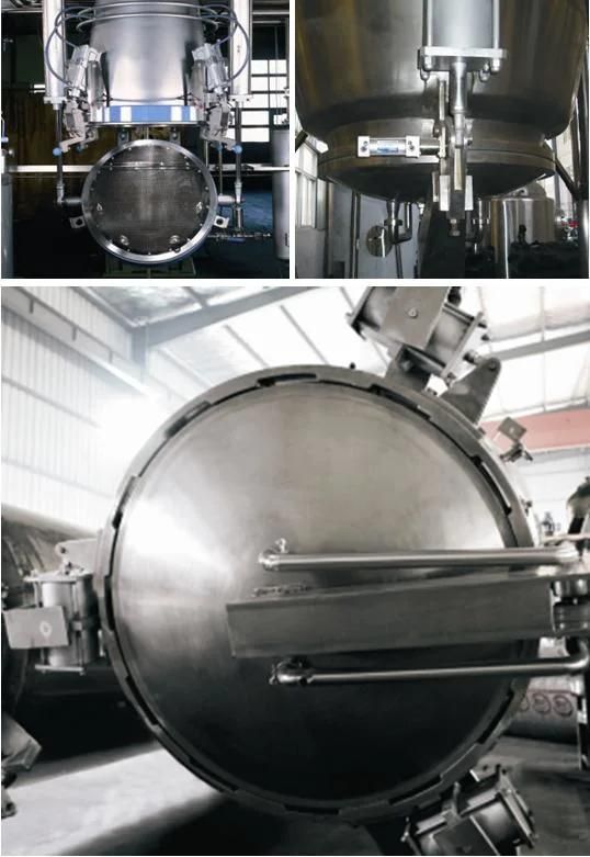 Stainless Steel Multi Functional Extracting Tank Reacting Vessel