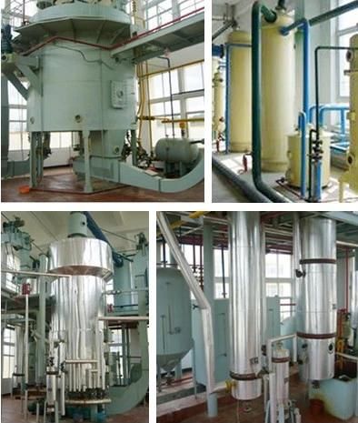 Most Advanced Rice Oil Solvent Extraction Refining and Defatting Line