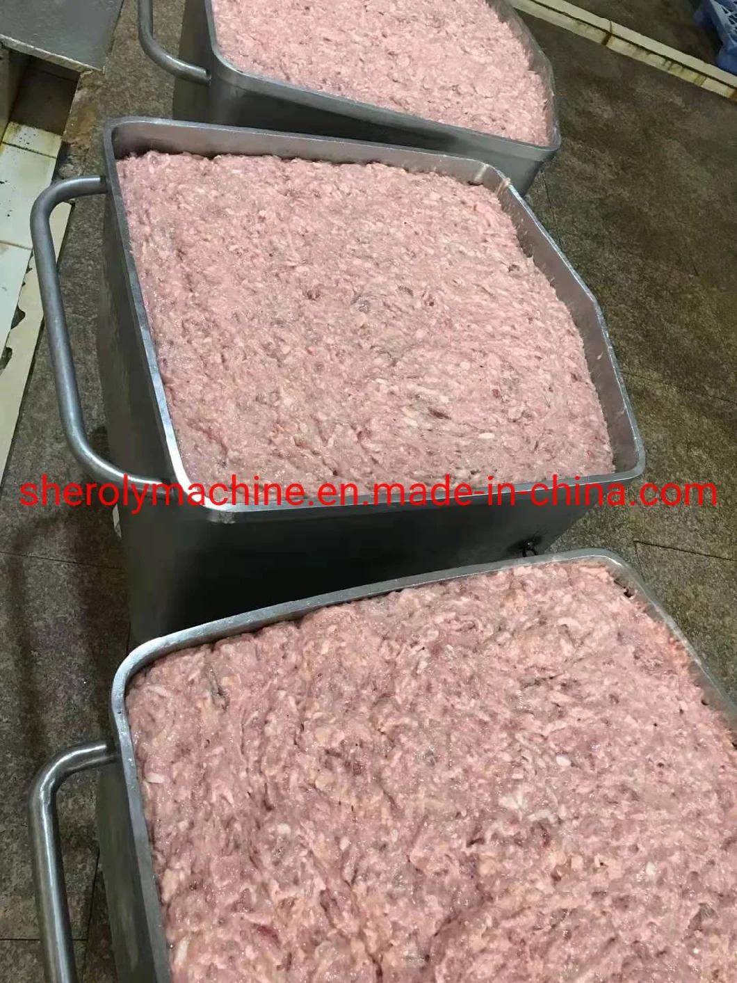 Custom 304 Food Cart Trolley Meat Skip Car Meat Processing Machine