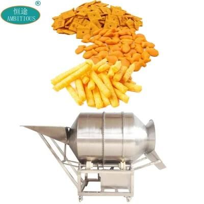 Snack Food Flavoring Machine Price and Seasoning Tumbler