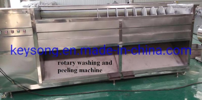 Stainless Steel Frozen Potato Chips Production Line