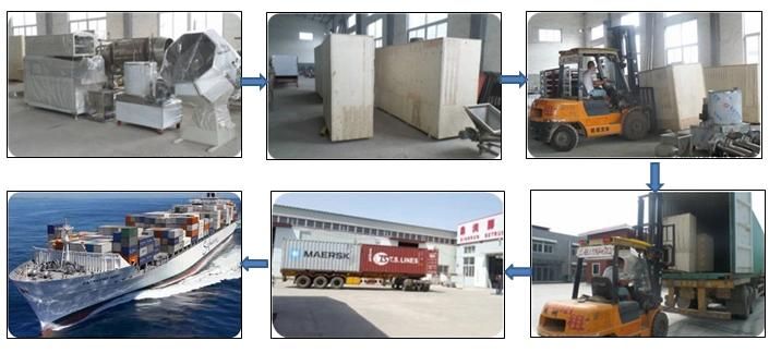Large-Size Double Screw Extruder for Breadcrumb Panko