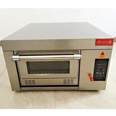 Commercial 1 Deck 1trays Food Bread Electric Pizza Baking Oven Bakery Equipment