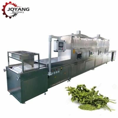 50kw 50kg / H Moringa Leaves Microwave Drying Machine