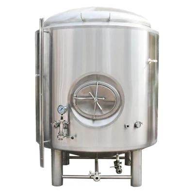 SS304 Beer Storage Tank 2000L 3000L 4000L Cooling Unitanks Bbt