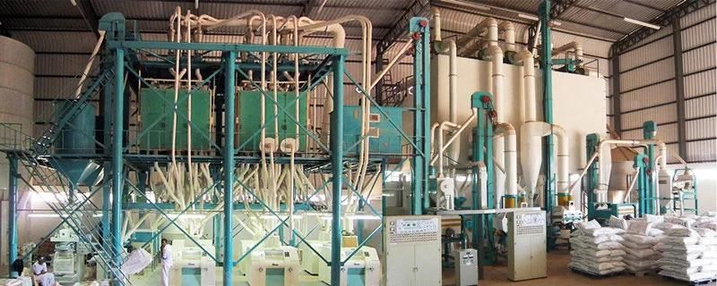 60t/24h Wheat Milling Machine Wheat Flour Mill