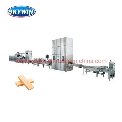 Skywin Biscuit Machinery Wafer Production Line China Supplier Bakery Machine