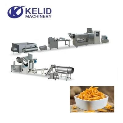 Fully Automatic Fried Stick Chips Fried Chips Puffed Snack Production Line