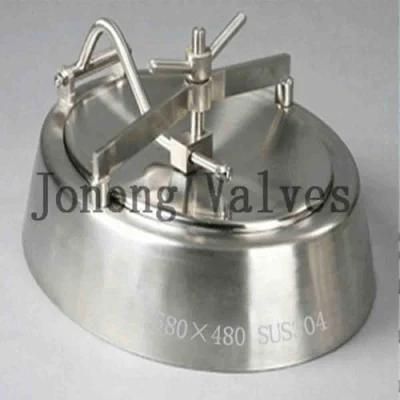 Stainless Steel Oval Inward Sanitary Manhole (JN-ML1009)