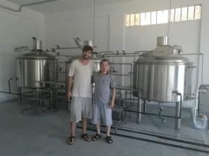 Conical Dimple Jacket Fermenter Tank for Beer Brewing System