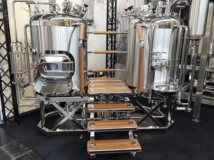 10bbl Stainless Steel Copper Concial Jacketed Fermenter Bright Saccharification Microbrewery Brewhouse Beer Brewing Equipment