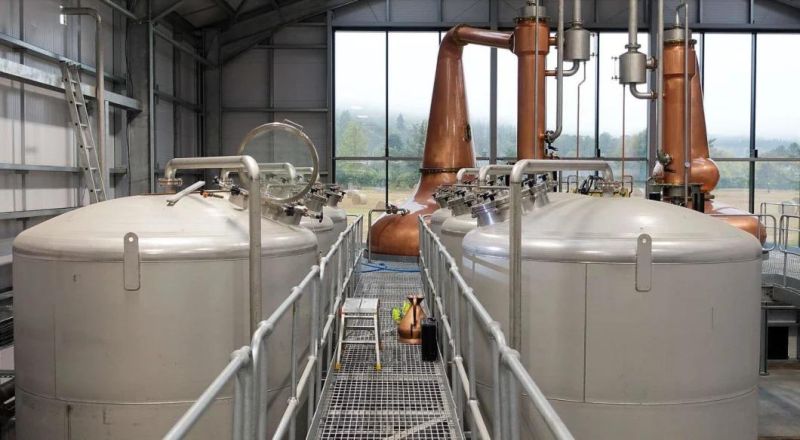 500L 1000L Industrial Use Vodka Brandy Whisky Distillery Equipment