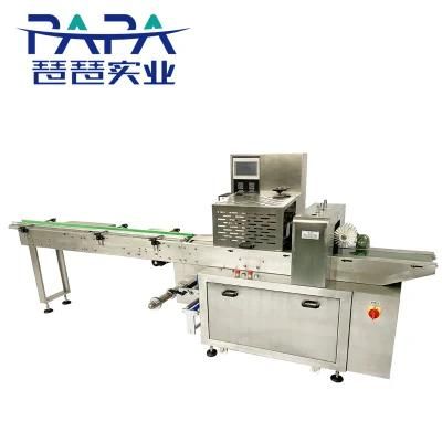 Fully Automatic Chocolate Bar/Biscuit/Cake Flowing Packing Machine