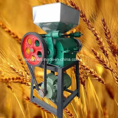 Instant Food Oat Beans Rice Corn Flakes Flaking Making Machine
