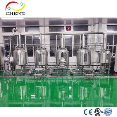 1500L 2000L 15bbl 20bbl Beer Brewery Equipment with Dimple Jacket