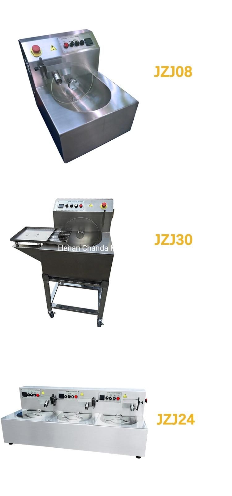 5kg 8kg 30kg Automatic Small Chocolate Tempering Machine for Chocolate Making