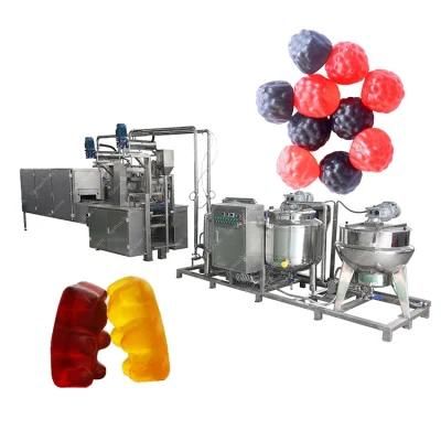 Automatic Gummy Candy Making Machine Jelly Candy Production Line