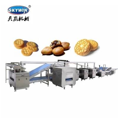 Skywin High Quality Biscuit Production Line Cookies Making Machine Multidrop Biscuit ...