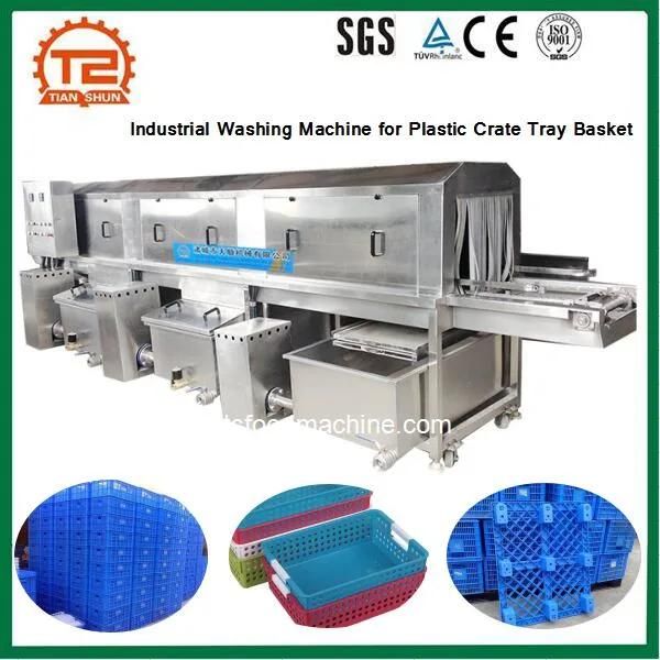 Industrial Washing Machine for Plastic Crate Tray Basket