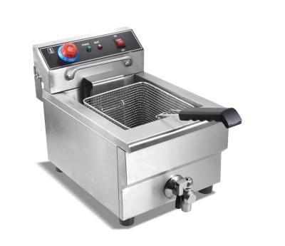2020 New Professional Commercial Stainless Steel Restaurant Deep Fryer Factory