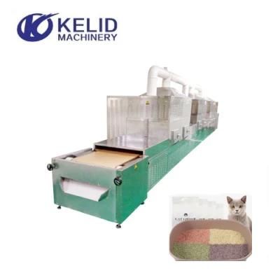 Microwave Tofu Cat Litter Sterilizing Equipment Dryer Drying Machine