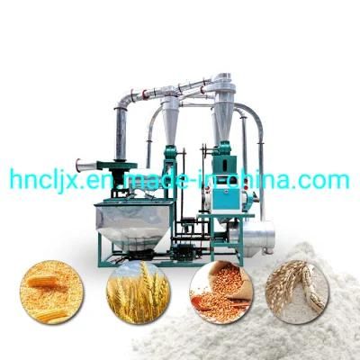 5 Tons Per Day Small Mini Wheat Maize Corn Grain Flour Milling Making Machine