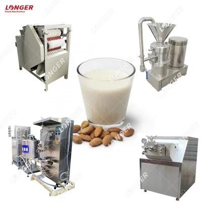 100-500kg/H Badam Nut Milk Maker Machine with Filter Coimbatore Almond Plant Nut Milk ...
