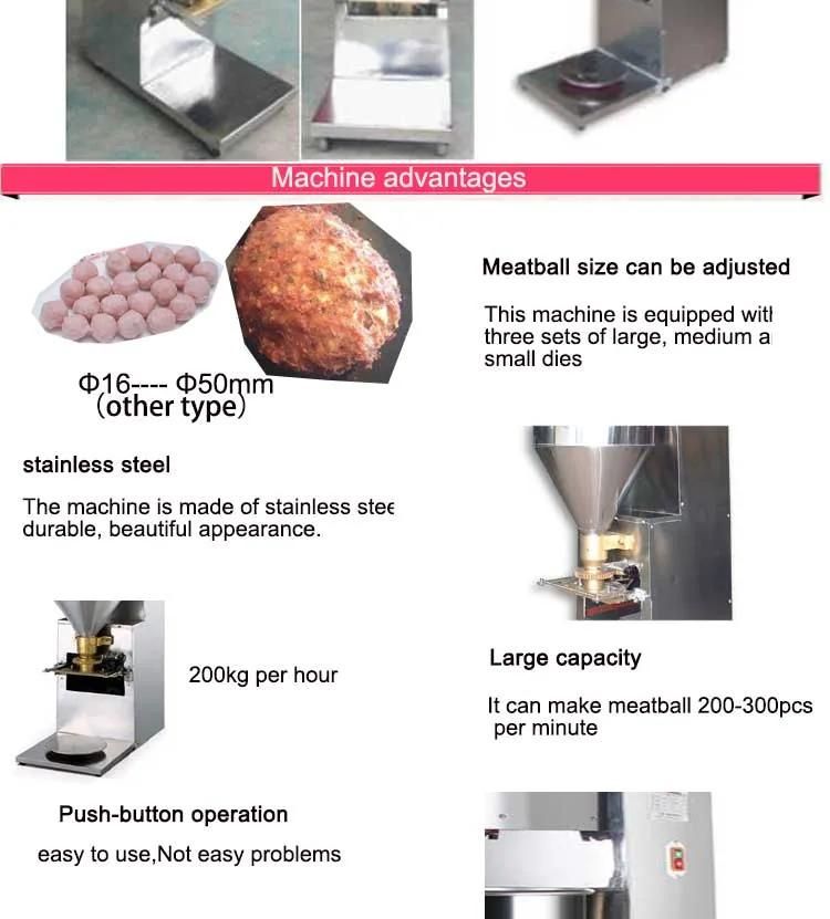 Meat Ball Making Machine Meat Ball Forming Machine for Sale