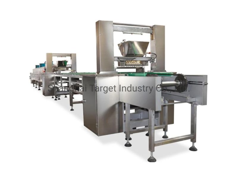 Gd150L Full Automatic Servo Driven Galaxy Lollipop Depositing Line with PLC Contorl