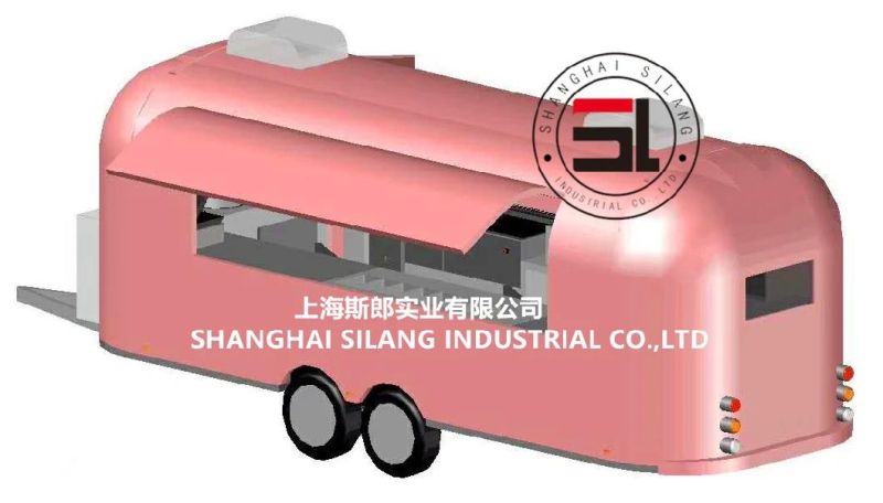 Cheap New Remorque Food Truck, Fried Ice Cream Cart Thailand Fry Ice Cream Machine
