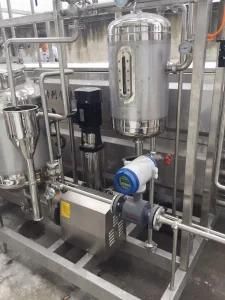 300L Small Stainless Steel Tubular Fruit Pulp Pasteurizer