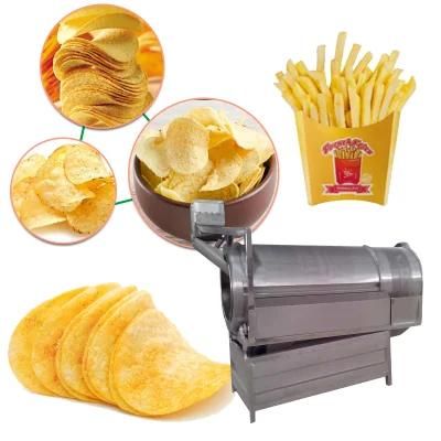Automatic Fresh Potato Machine Potato Chips Production Process Potato Machine