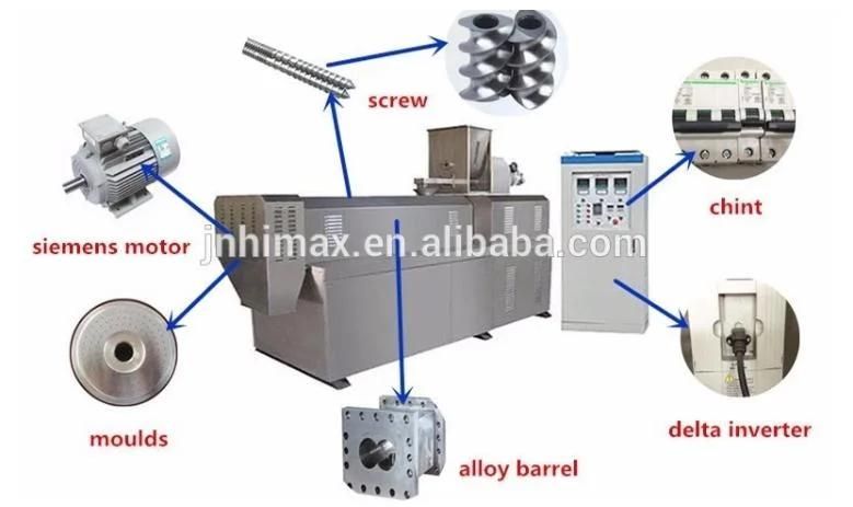 Easy Operation Pasta Extruder Machine Automatic Noodle Pasta Processing Machinery