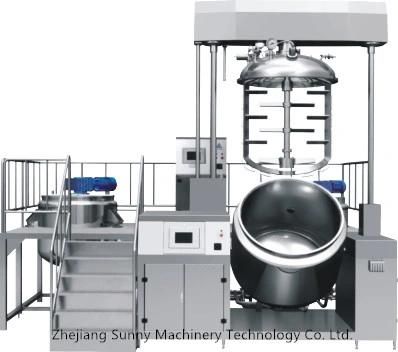 Cosmetic Vacuum Mixing Emulsifier for Homogenizing