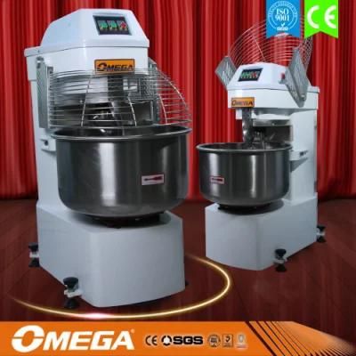 100 Kg Spiral Mixer Bakery Factory Manufacture Bread Flour Mixing Machine