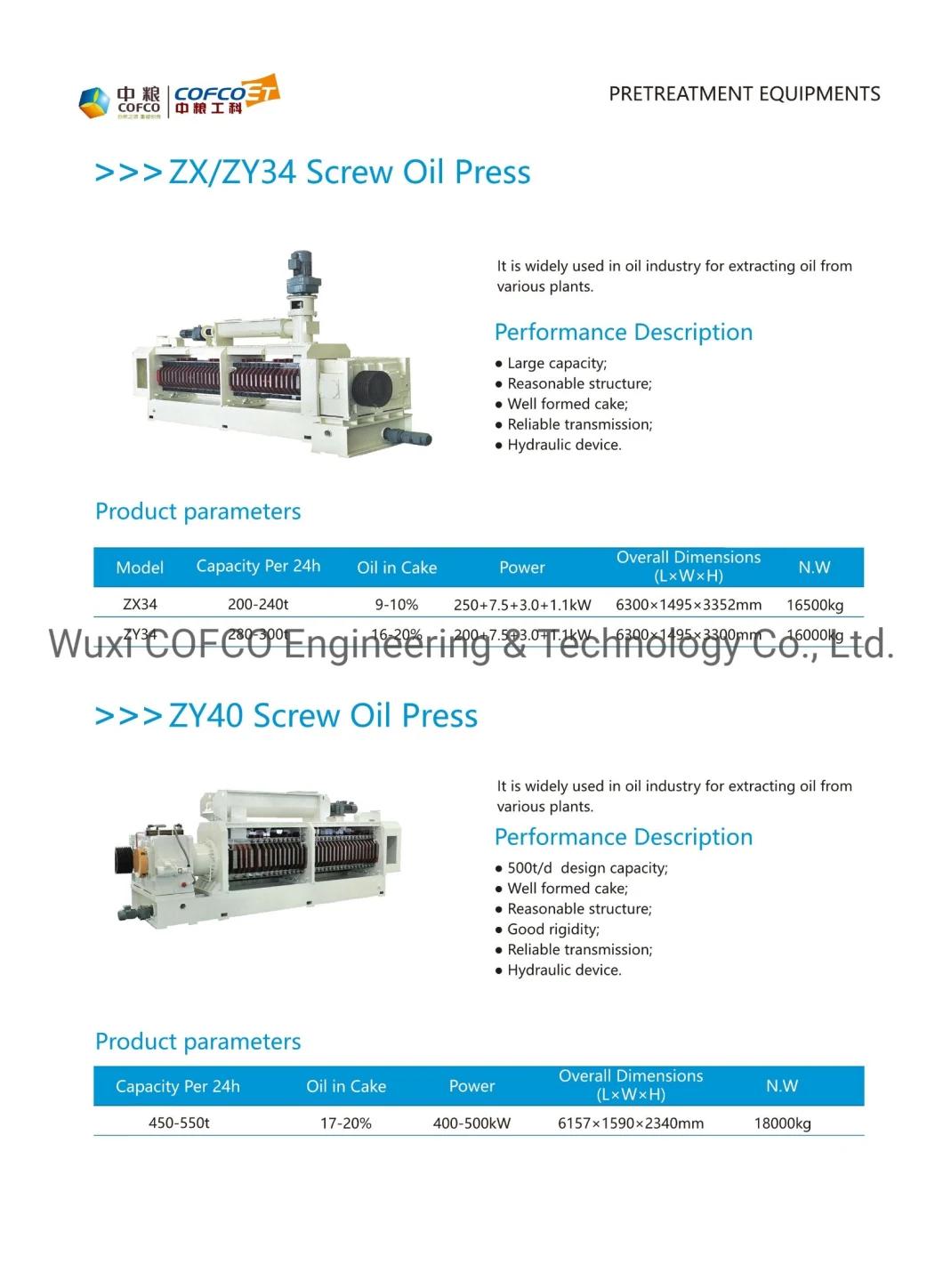 COFCOET ZX/ZY Series Oil Press