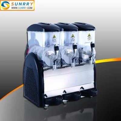 Commercial Restaurant 3 Tanks Slush Making Machine Frozen Drink