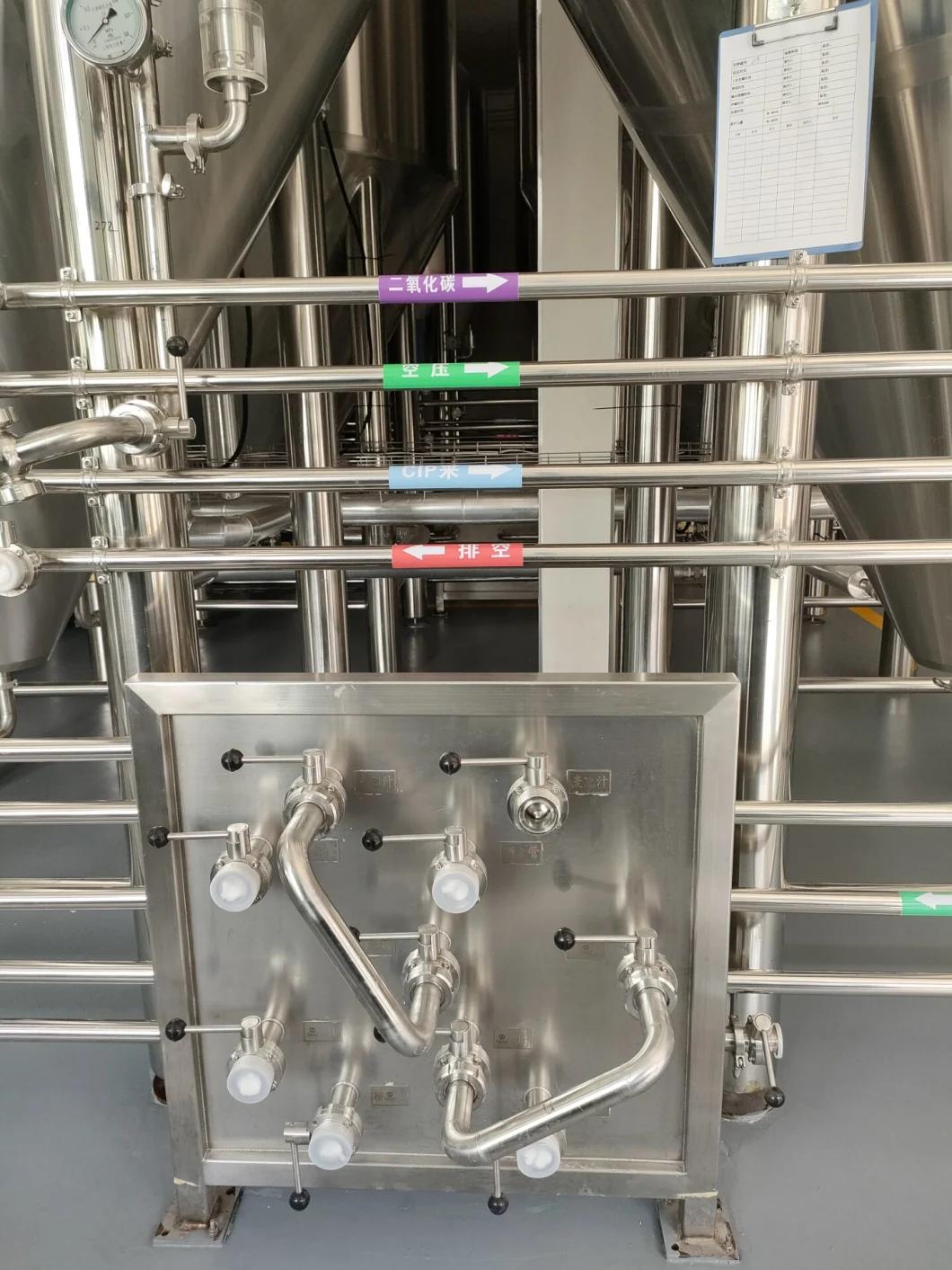 SUS304 5000L Beer Brewing Equipment Beer Fermenters for Sale