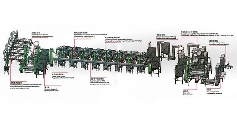 How to Remove Hulls From Sunflower Seeds by Machine