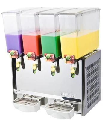 4 Tanks Ice Fruit Juice Dispenser for Restaurant (YSJ-12*4)